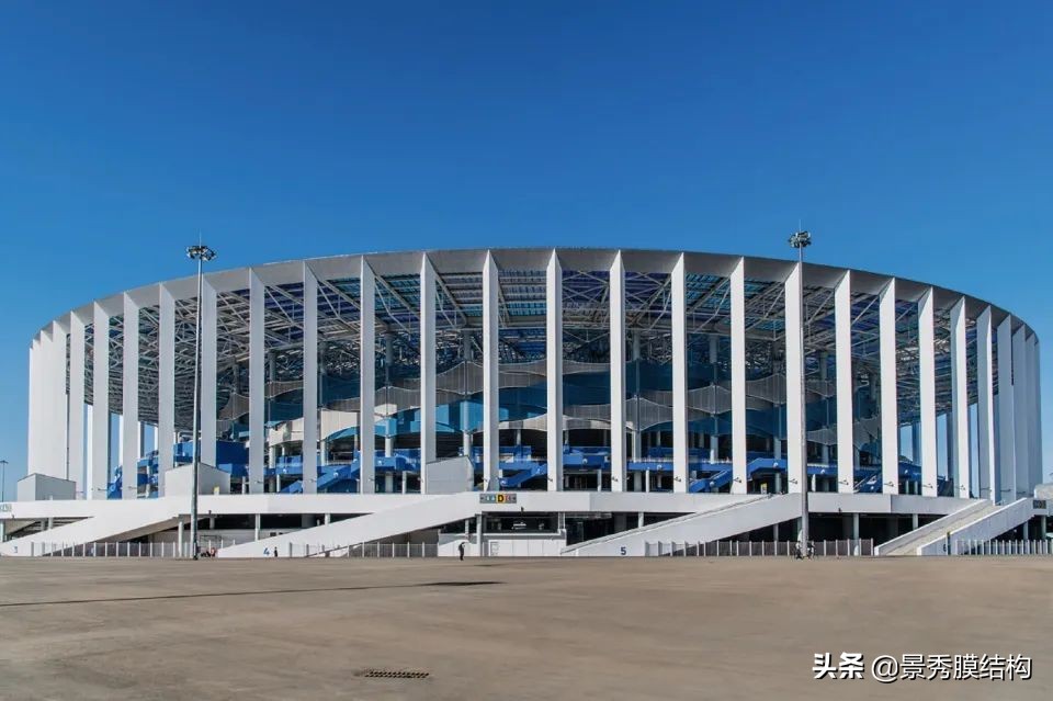 膜结构球场案例,膜结构球场效果图