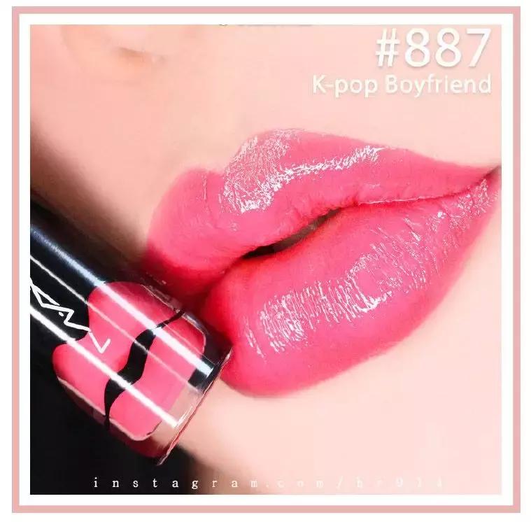 mac出过粉色头唇釉吗,mac新出了916色号吗