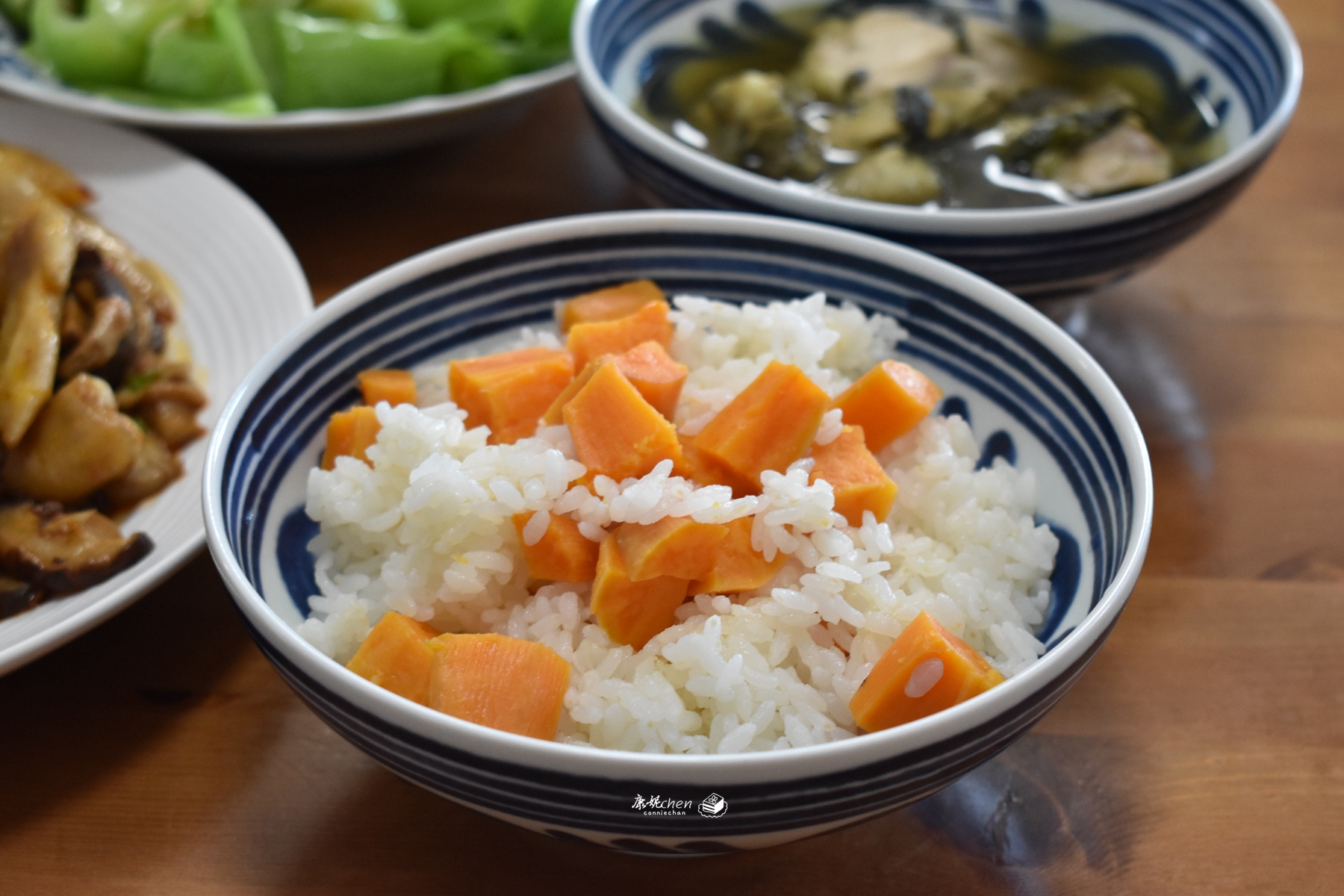 家的味道就在简单的一日三餐里,适合一家四口的午餐