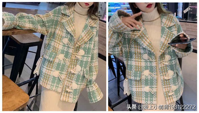 韩系温柔风外套不起球,适合冬天穿的韩系外套