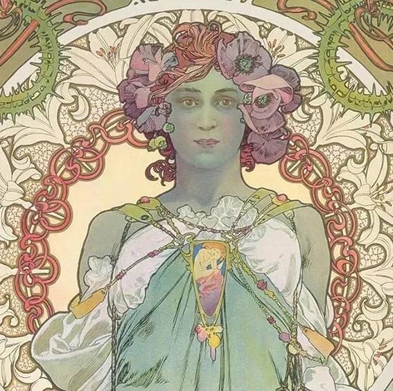 穆夏设计风格,阿尔丰斯·穆夏的设计风格