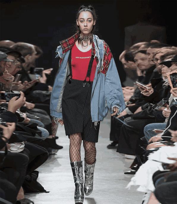 朋克风穿搭如何搭配裤子,淡淡朋克风穿搭