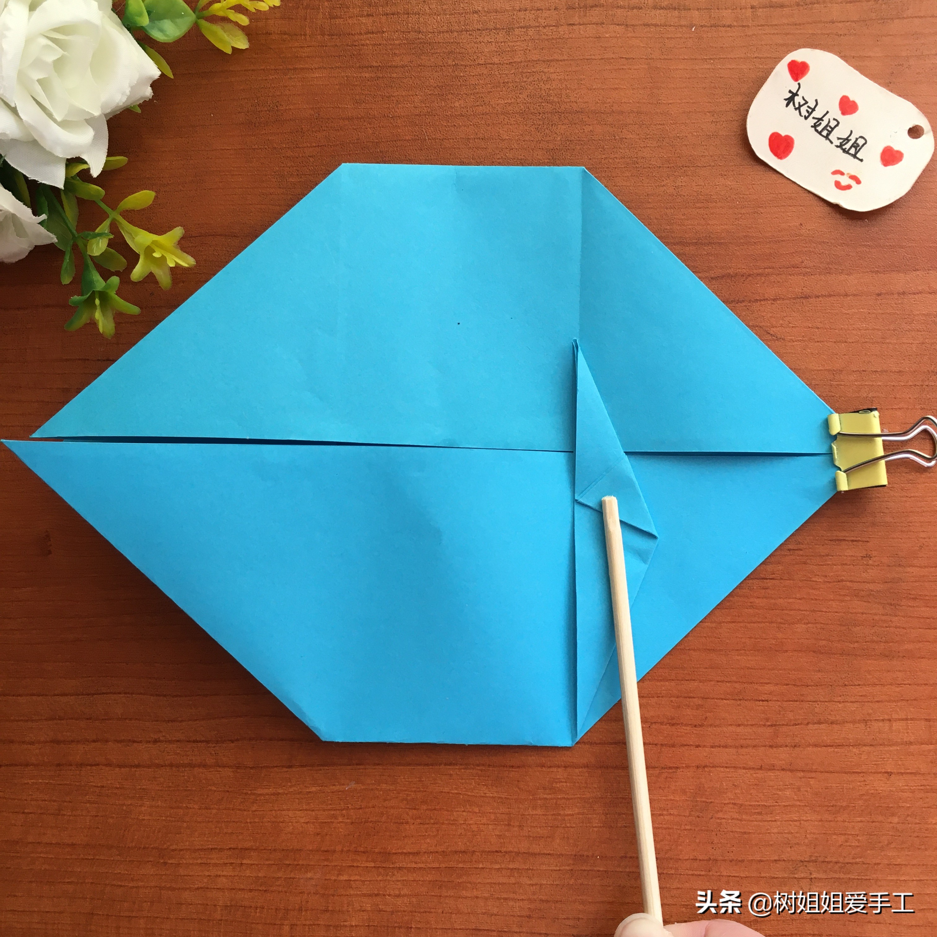 动物折纸镰刀龙教程,折可以张嘴的恐龙