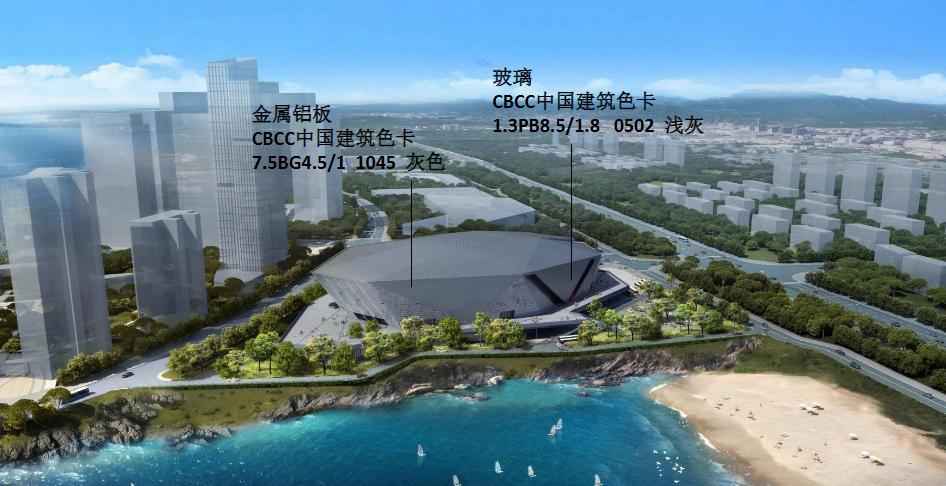 期待已久的奥体中心,西海岸奥体中心效果图