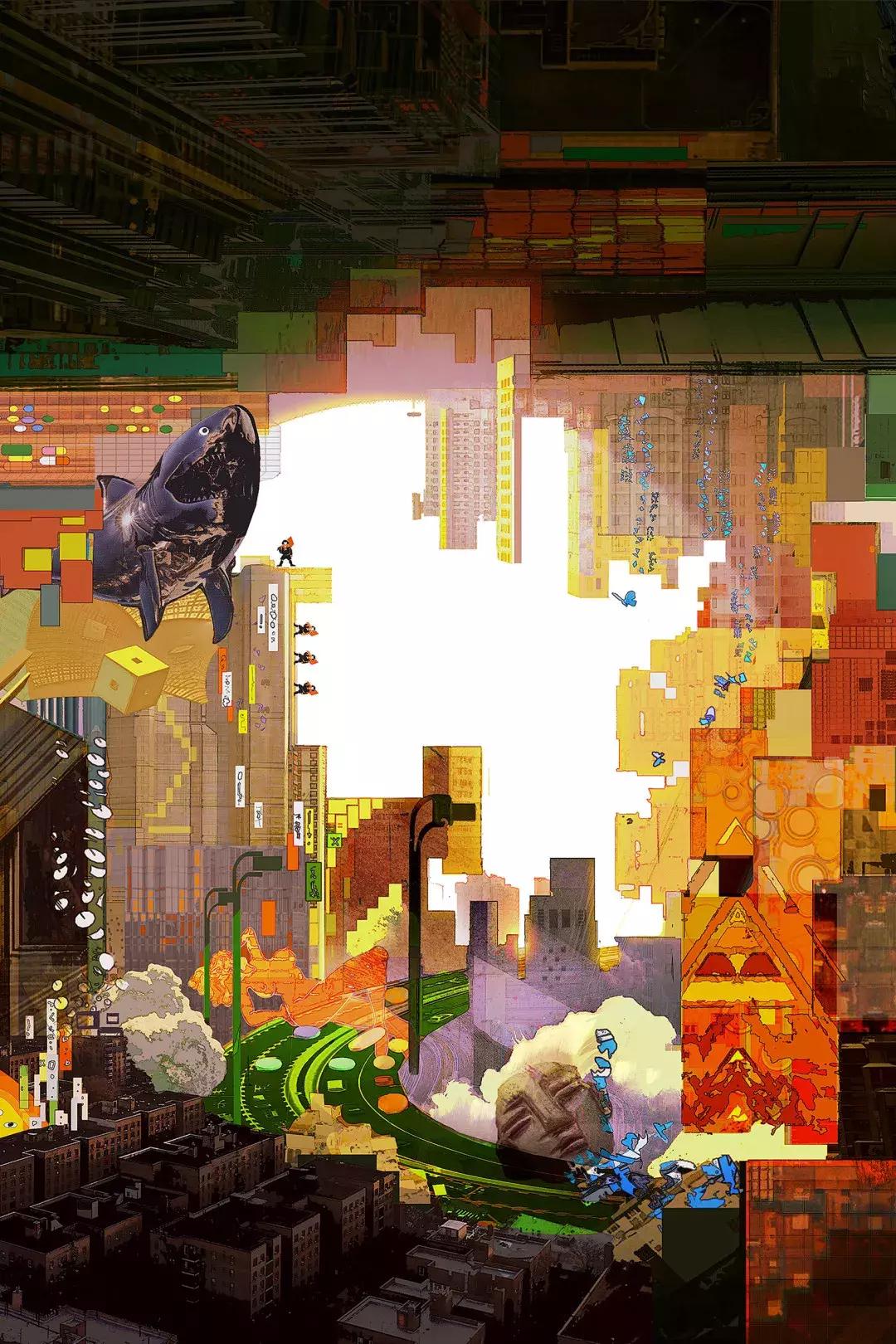 太强了！她笔下的「神秘画风」真是惊艳！