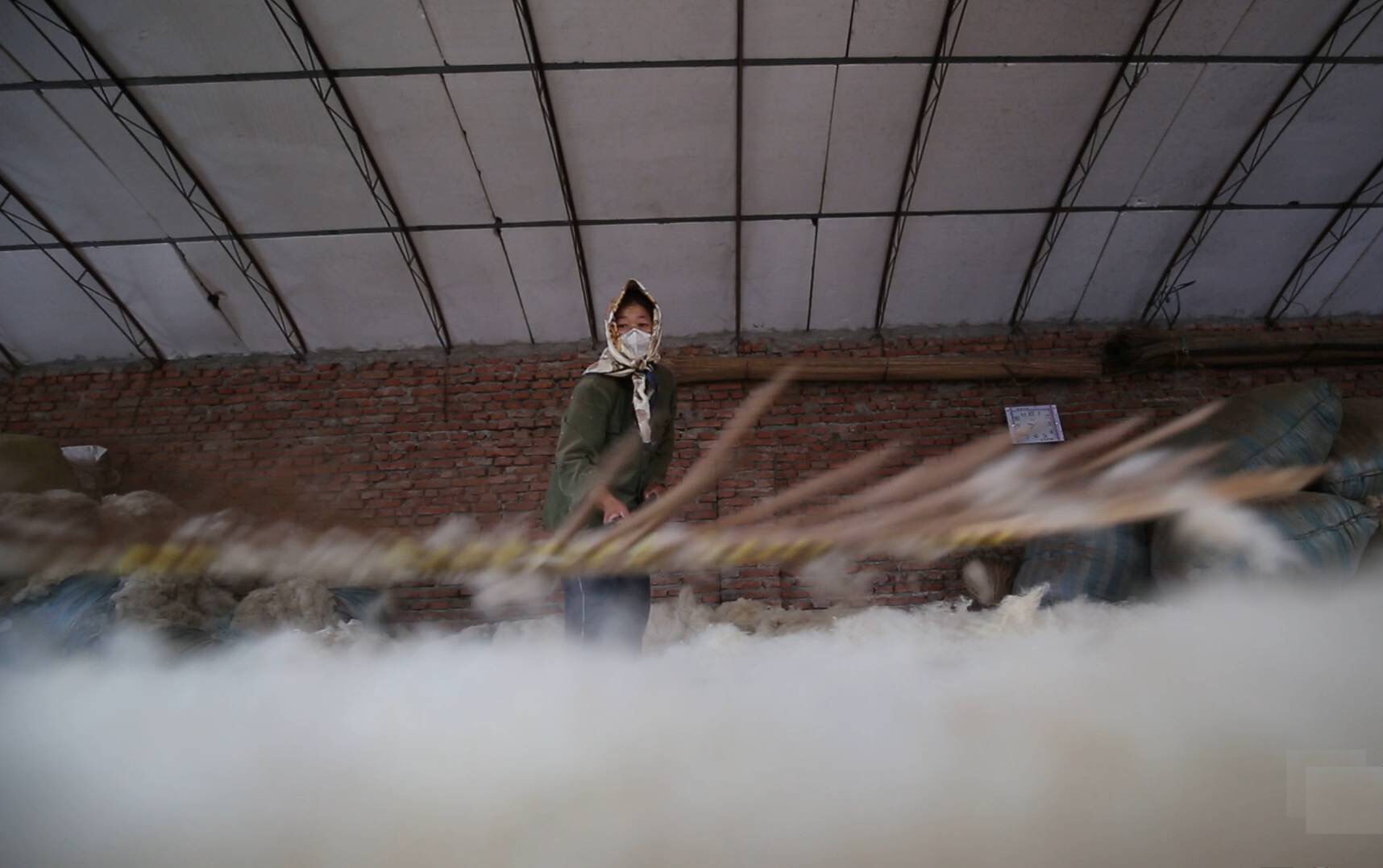 辽宁朝阳非遗传承文化体验馆,蒙古族擀毡技艺