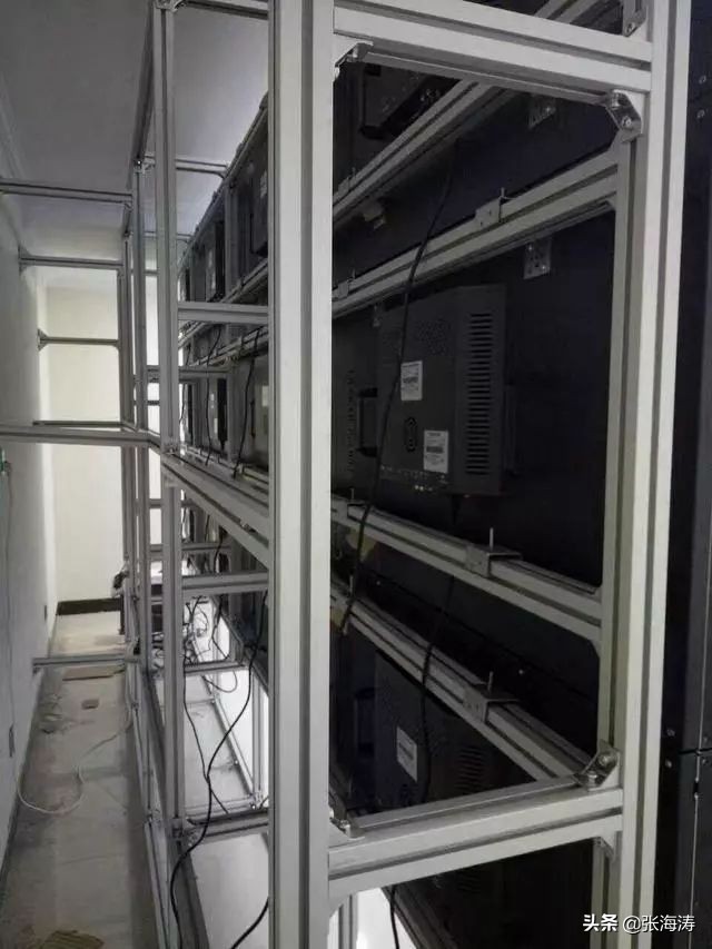 一万没赚到还花几万,拼接大屏幕支架规范