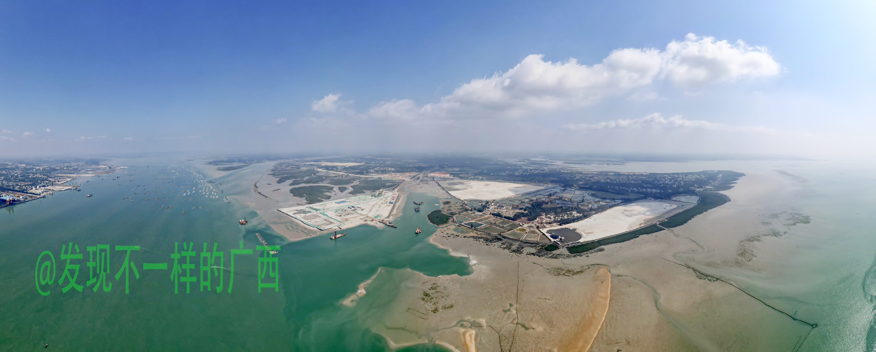 广西合浦县城航拍视频,合浦县最新航拍