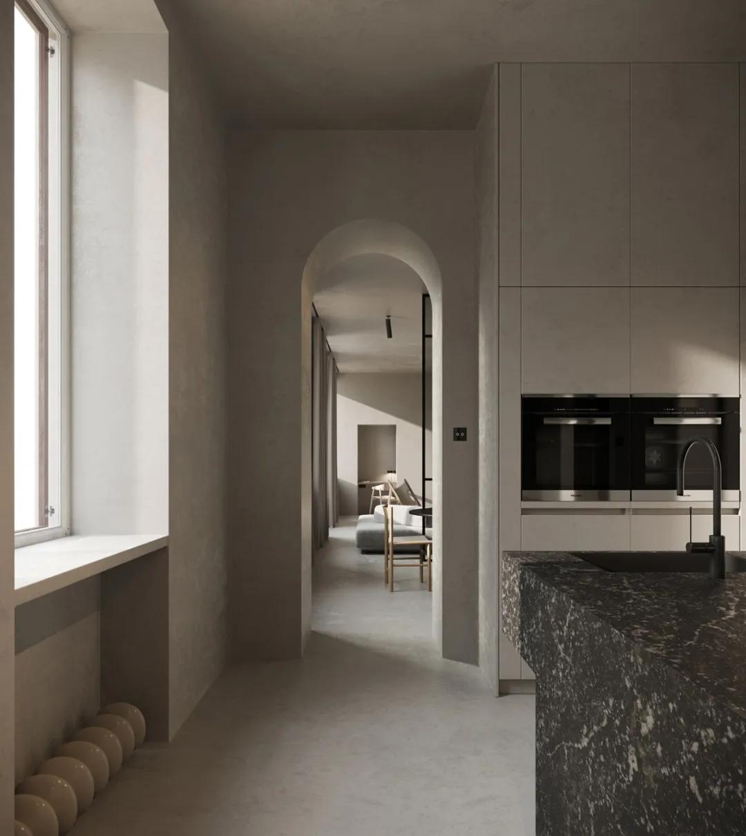 极简极奢设计,102平现代极简风格