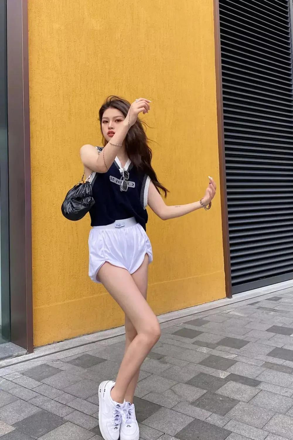 h型春秋甜酷辣妹风穿搭,秋冬纯欲辣妹风穿搭套装