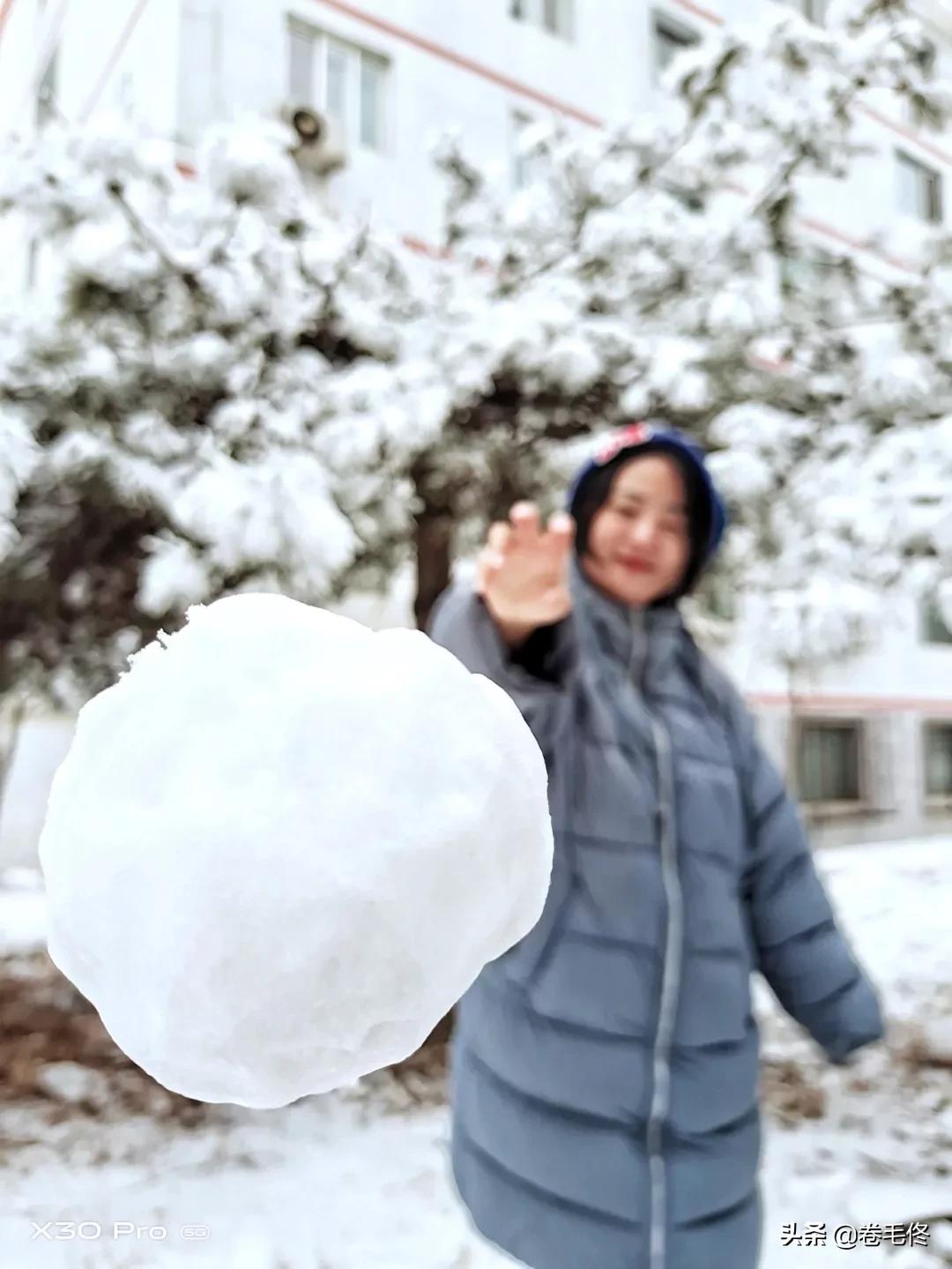 如何用手机拍下雪的照片,苹果手机如何拍出唯美的画面