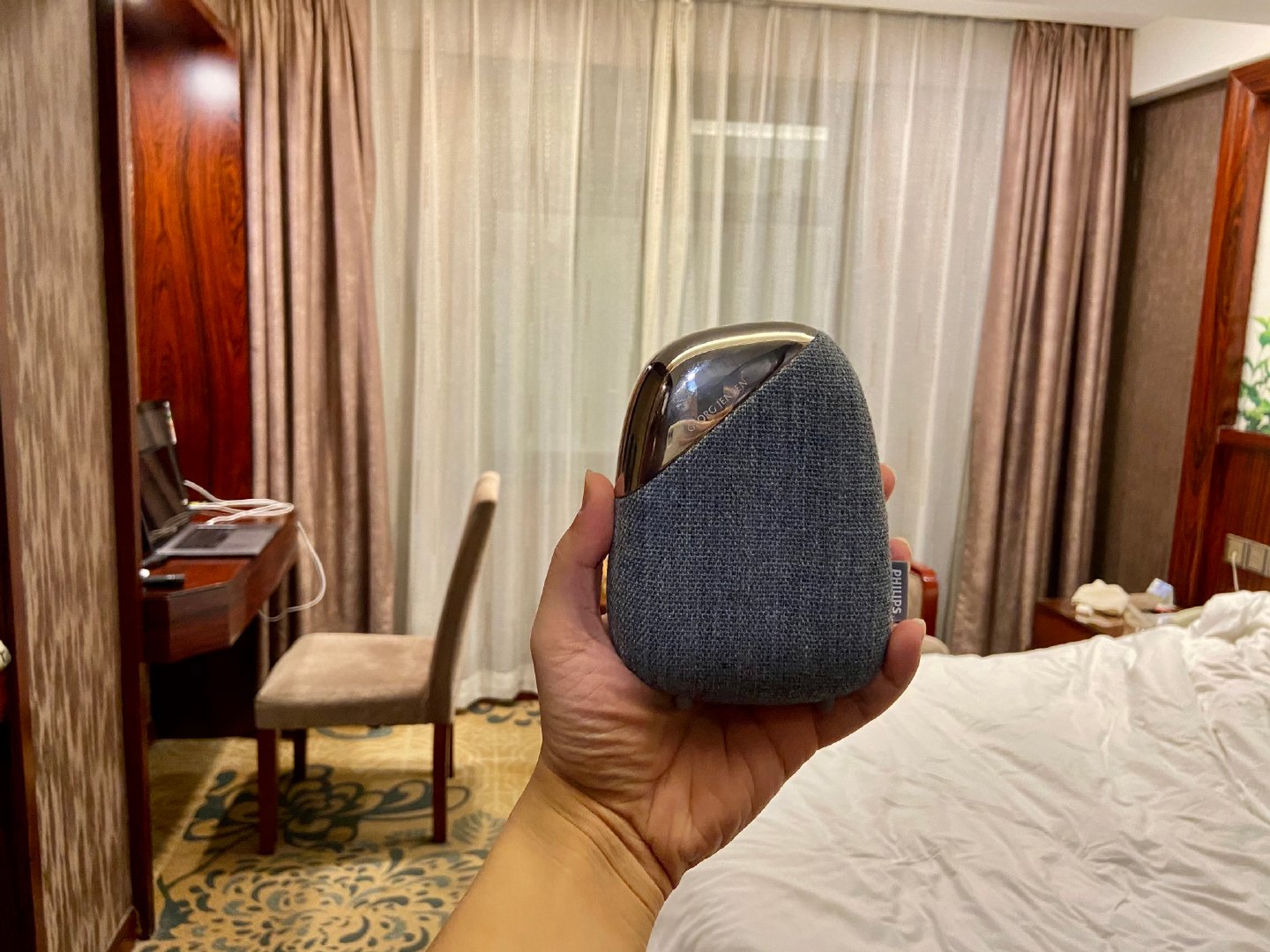 轻奢简约风蓝牙音响,飞利浦spa510蓝牙音箱测评