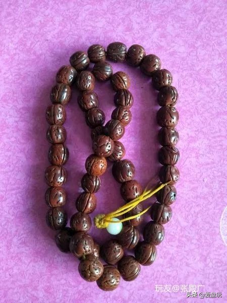 奶奶盘了30年的菩提手串,盘了40年菩提根手串
