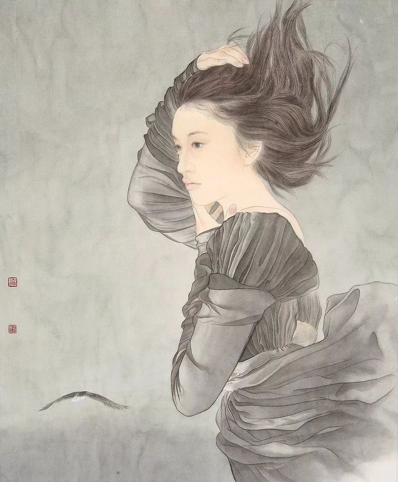 从一岁到七岁画画,从七岁到八岁画的画