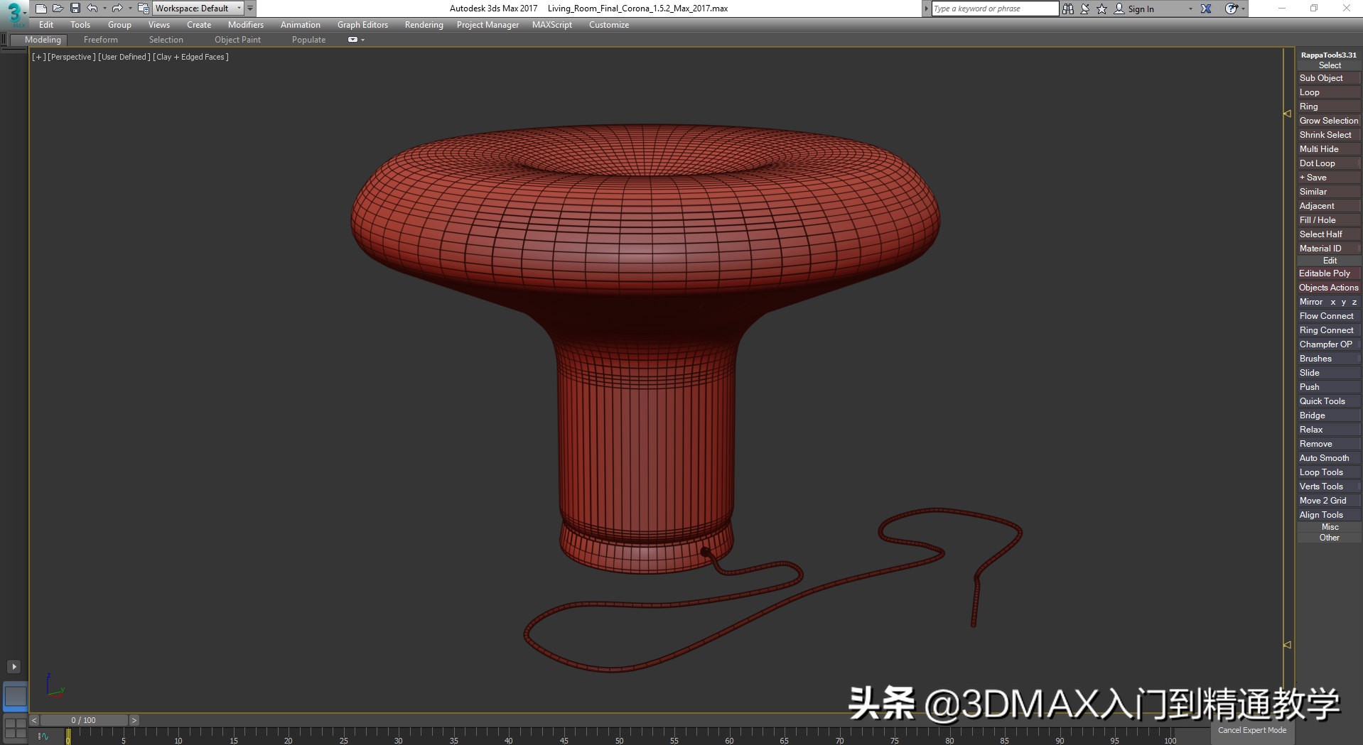 耗时8周，做的逼真现代公寓客厅，带大家看看大神的作品