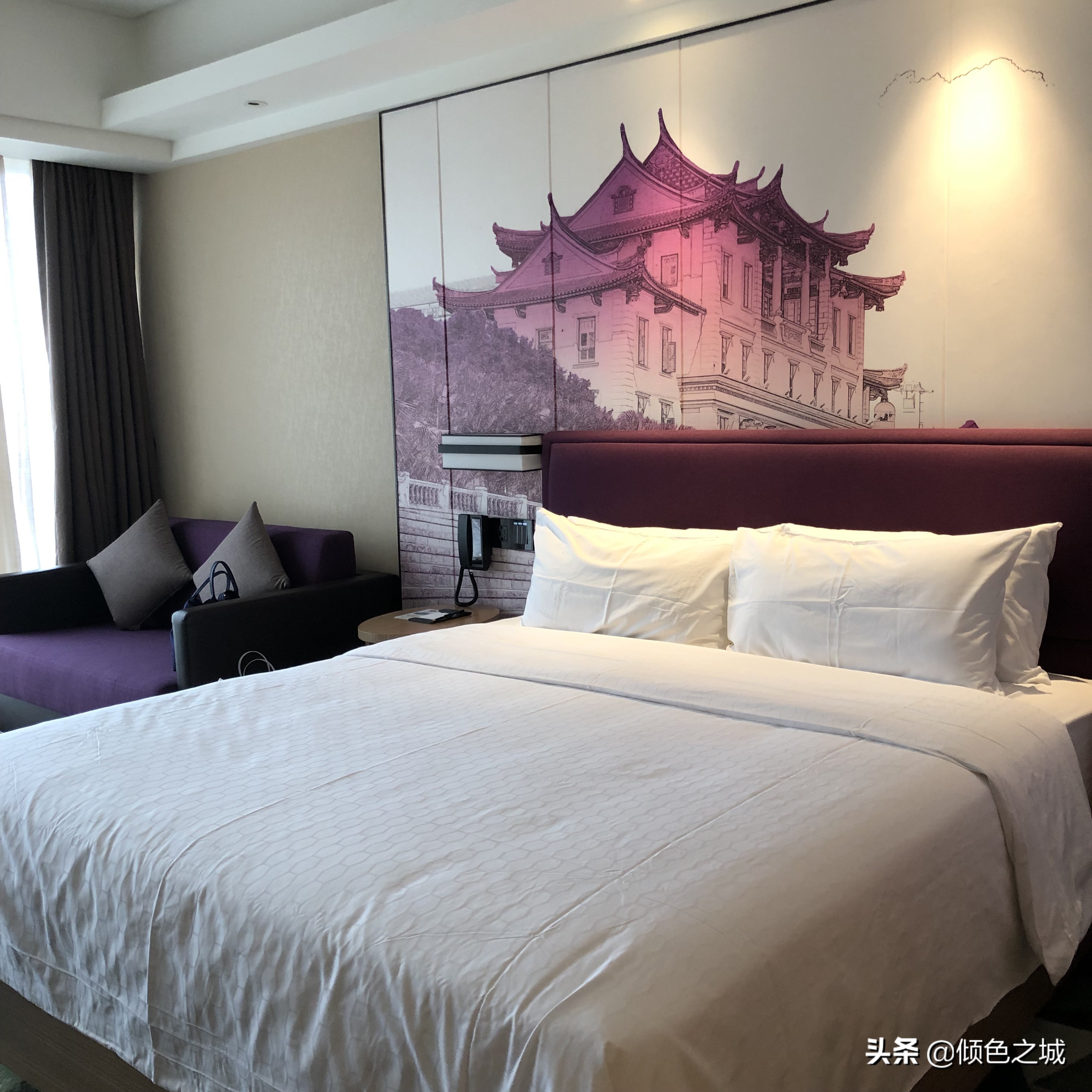 入住厦门宾馆,厦门希尔顿欢朋酒店房间