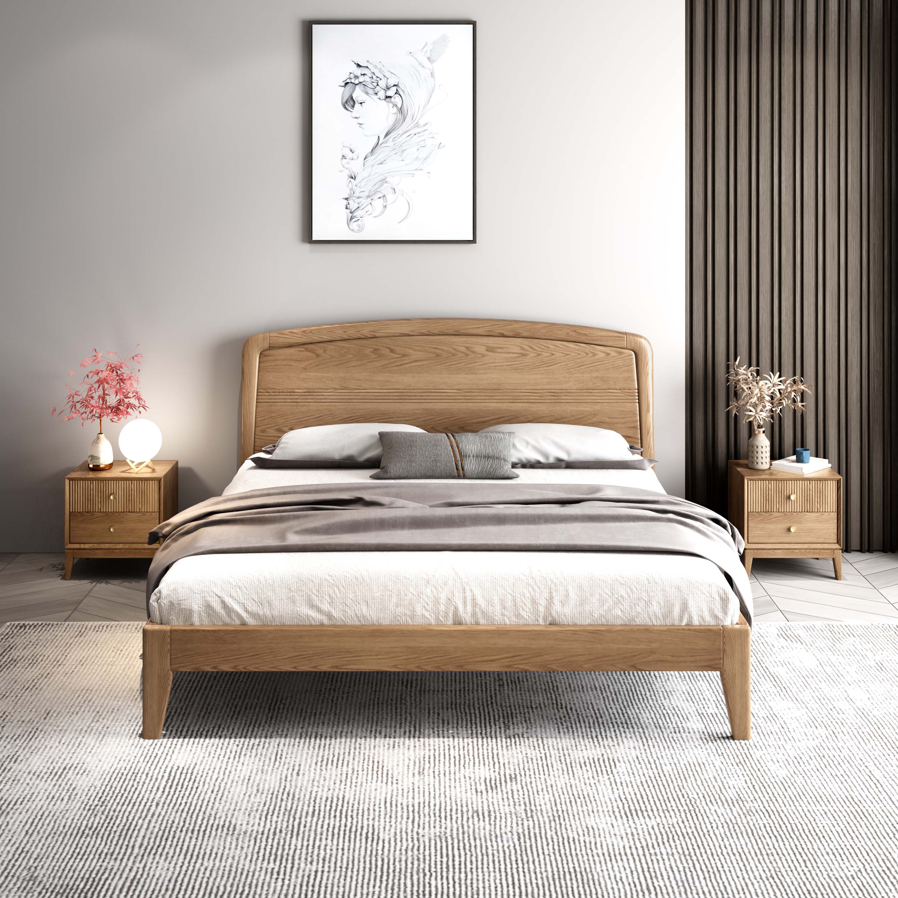 高博家具胡桃木,实木家具性价比最高的材料