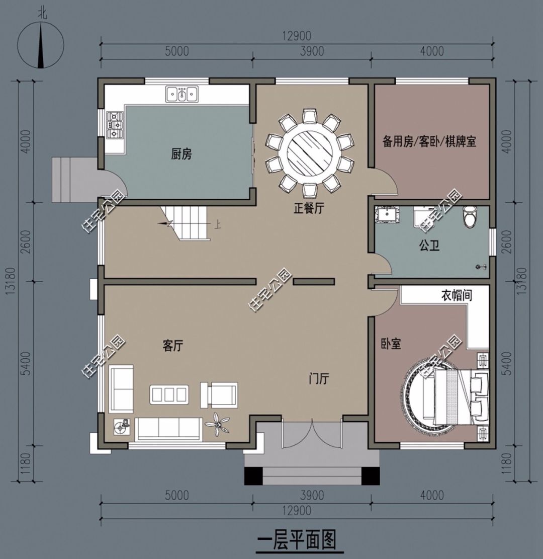六款农村自建房户型推荐,农村盖房选这10套户型就够了