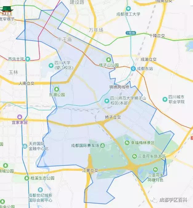 锦江二区学区指标到校,成都学区地图