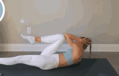 零基础腹部训练马甲线,9个腹部训练动作练出马甲线