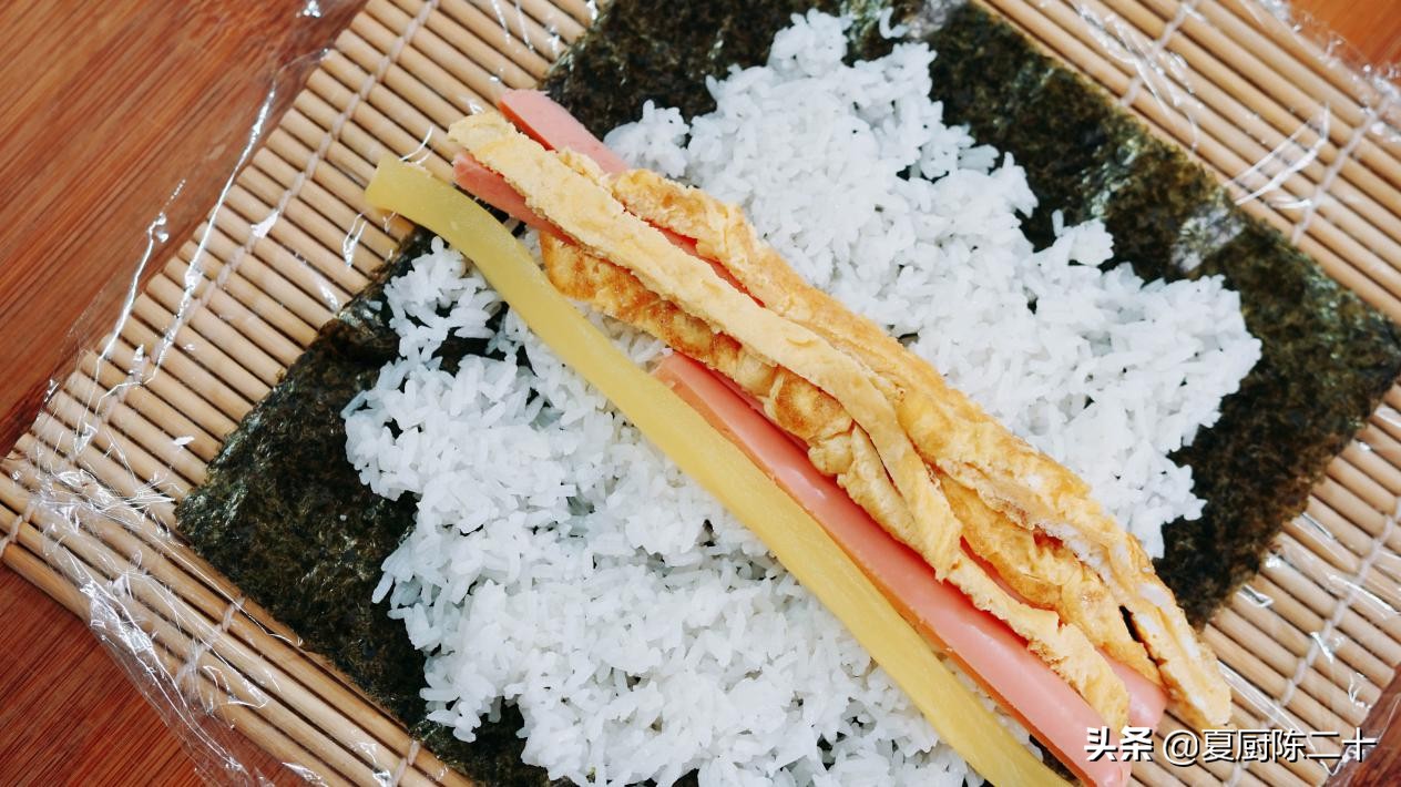 简单又容易做的三种寿司,家庭版寿司简单做法