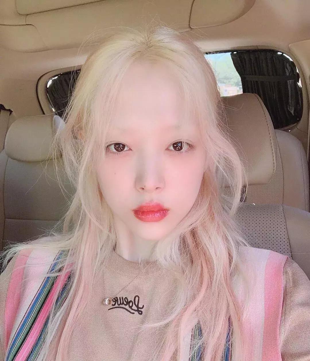 崔雪莉超短发,崔雪莉眉毛