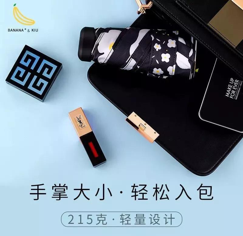 小雏菊晴雨两用伞,小雏菊双层遮阳伞