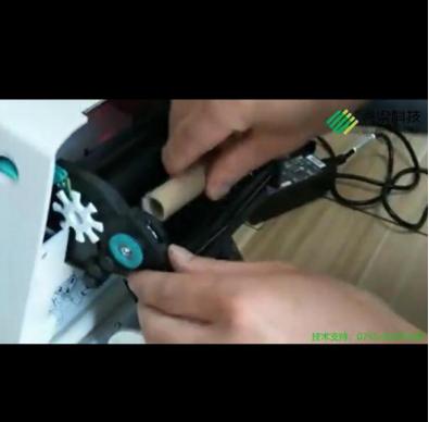 gk888t怎么安装在电脑上,斑马打印机gk888t碳带怎么安装