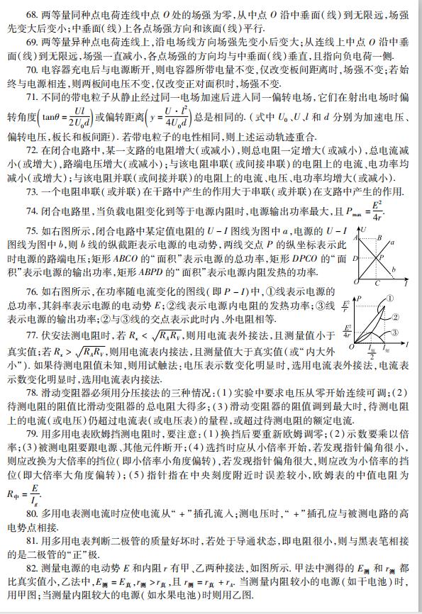 高中物理典型题600道,高中物理必考题型及解题模板