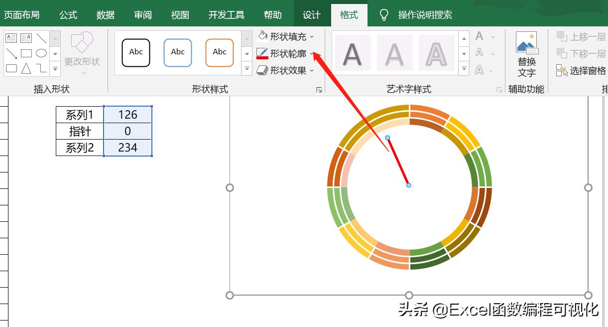 excel指针仪表图,excel表格图片做旧
