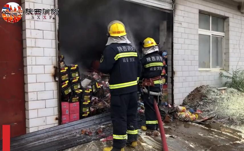 青原区仓库起火,青希消防视频完整版