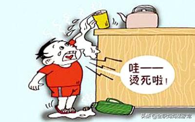 小孩被油烫伤怎么处理好得快,2岁孩子被油锅烫伤