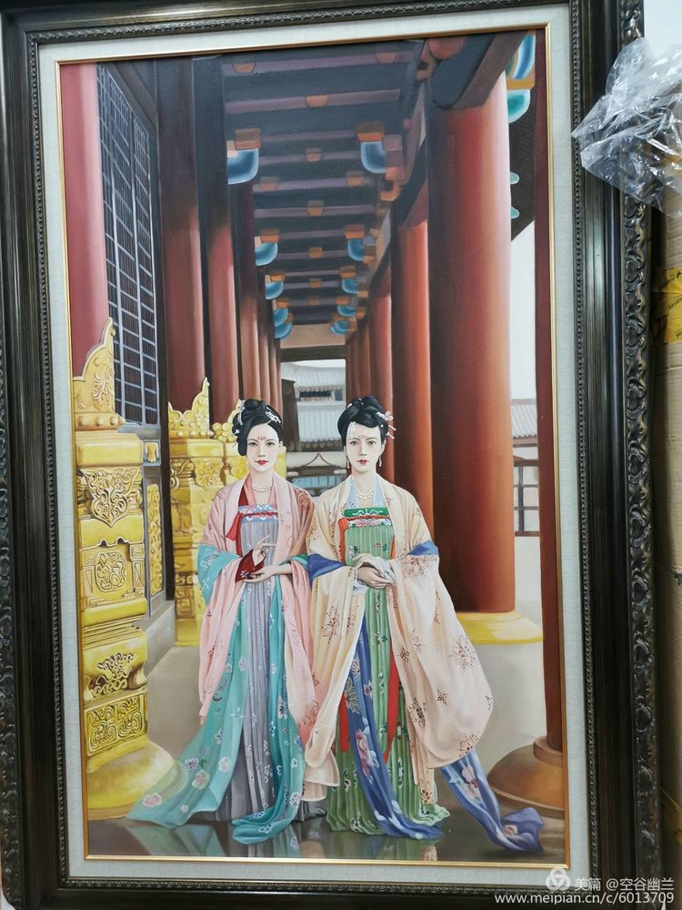 世界著名油画作品肖像,俄裔油画大师