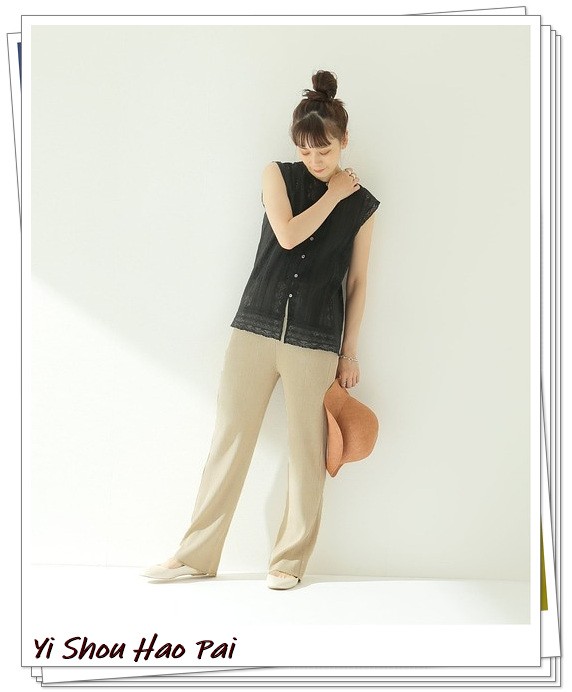 米色百搭裤子,万能百搭的裤子颜色秋冬