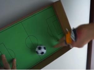 自制手指足球教程简单,足球玩法的教程简单又好看