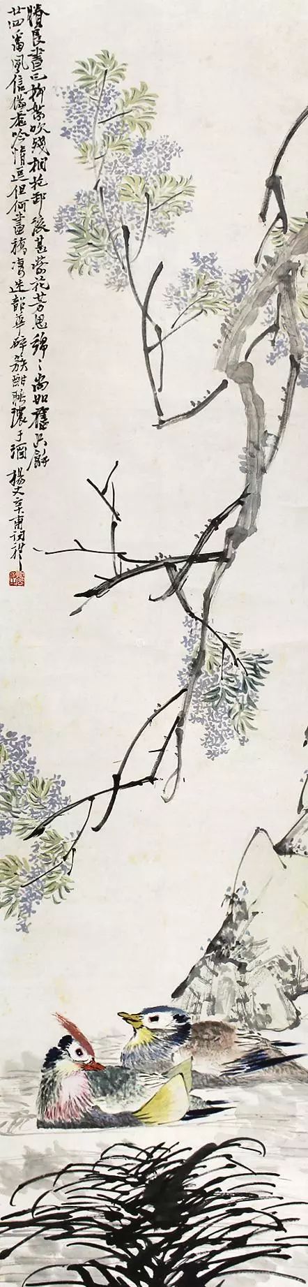 潘天寿花鸟画欣赏 (潘天寿写意人物画欣赏)