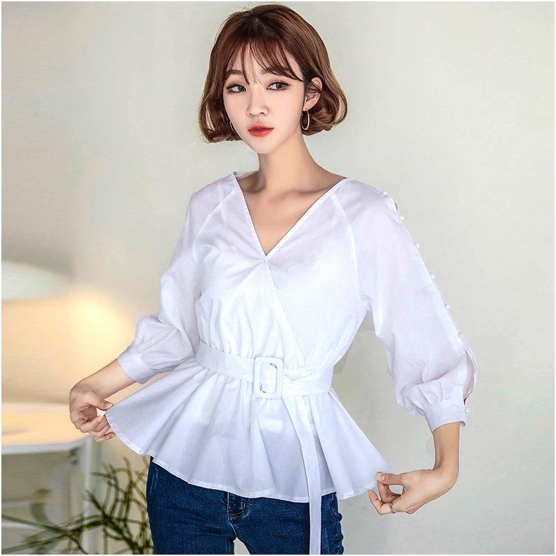 减龄荷叶边花样,日系减龄小众荷叶边设计感上衣