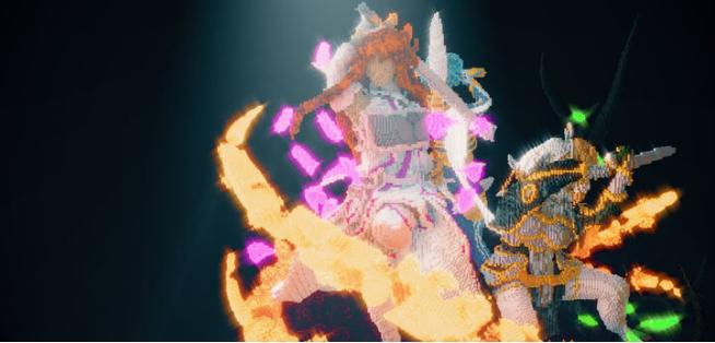 当《我的世界》玩家学会美颜化妆网友：这还能叫方块人？