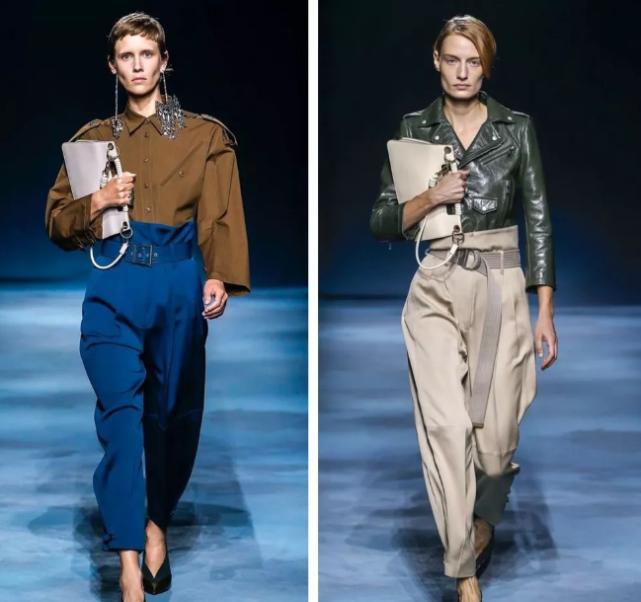 今年流行显高显矮的裤子,矮胖显高的裤子