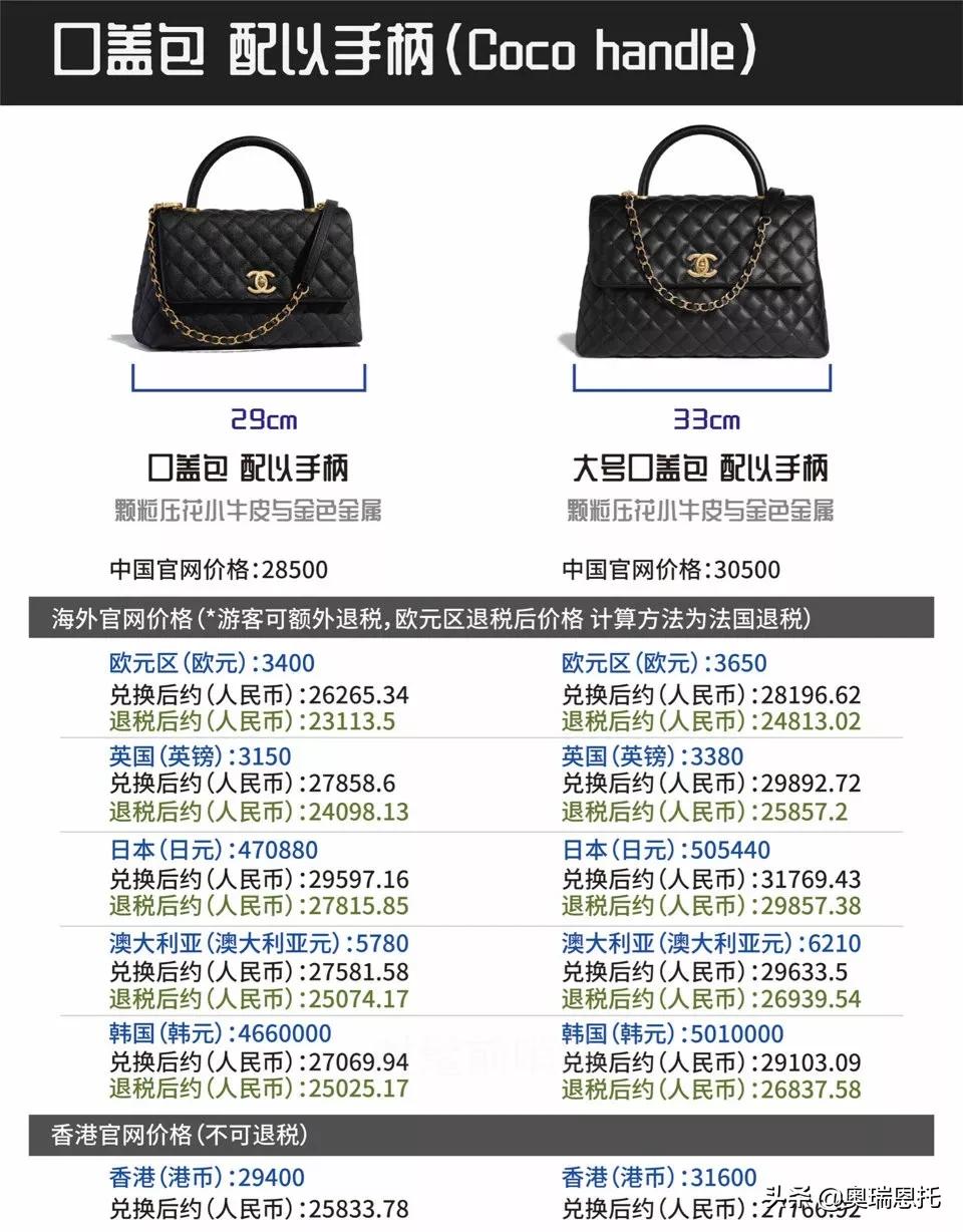 香奈儿经典款包羊皮价格,香奈儿新款中国香港比价