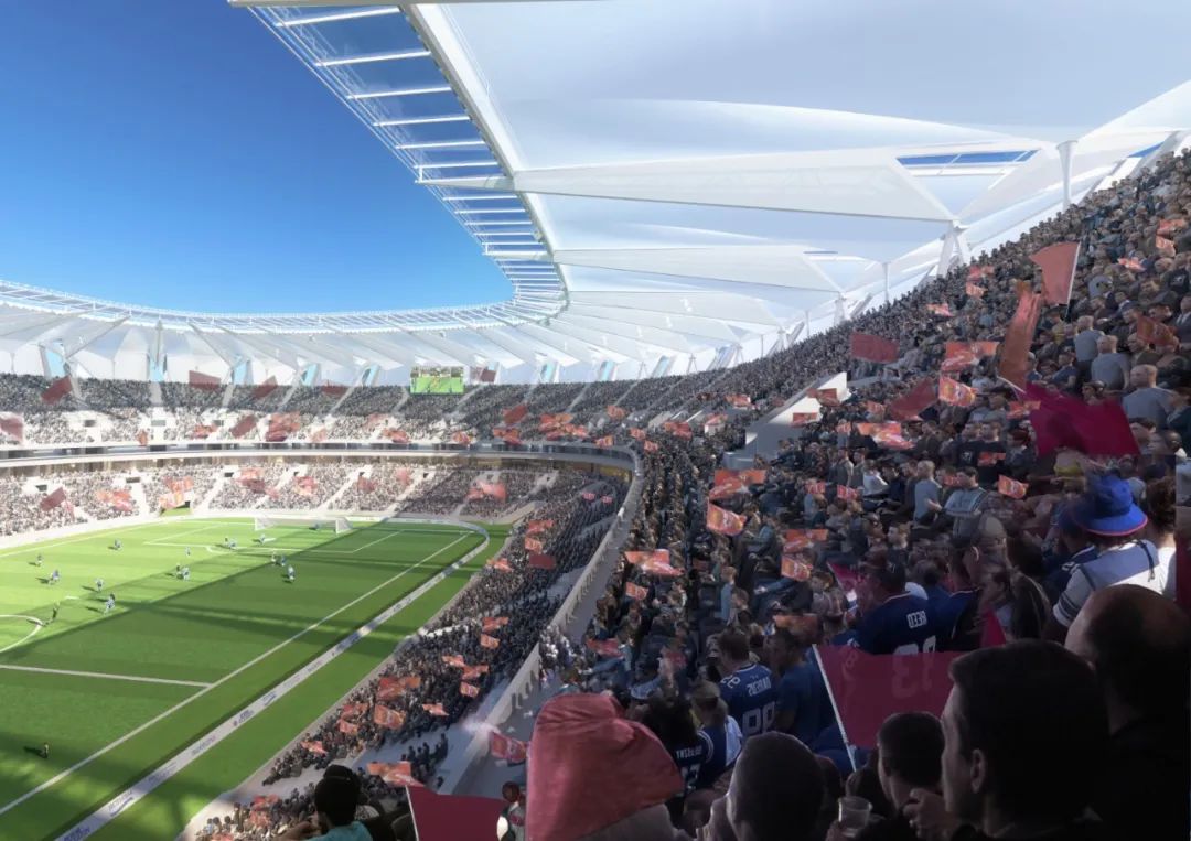 昆山专业足球场建设方案,昆山最新足球场设计