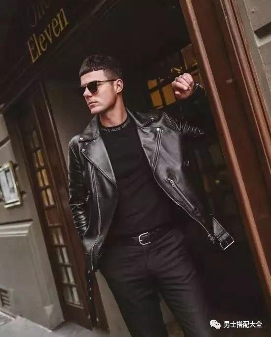 男人如何穿皮衣不会显得油腻老气,穿皮衣的男士显得什么气质