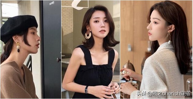 戴什么耳环显脸长,大饼脸适合戴的耳环