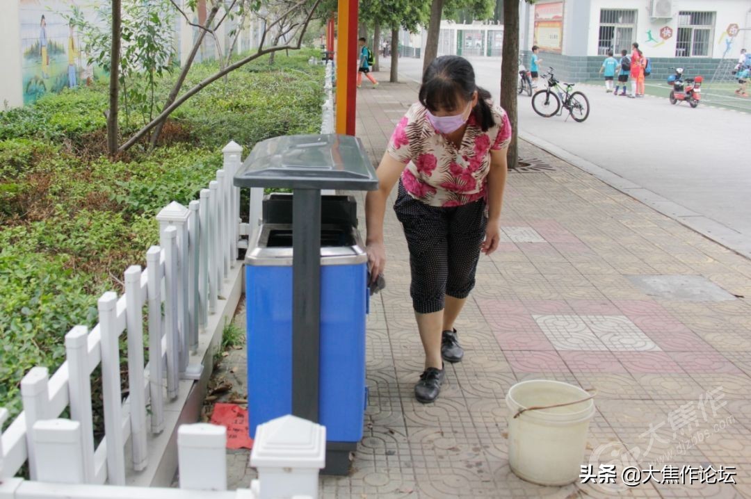 焦作教育局大扫除,焦作市今年创卫