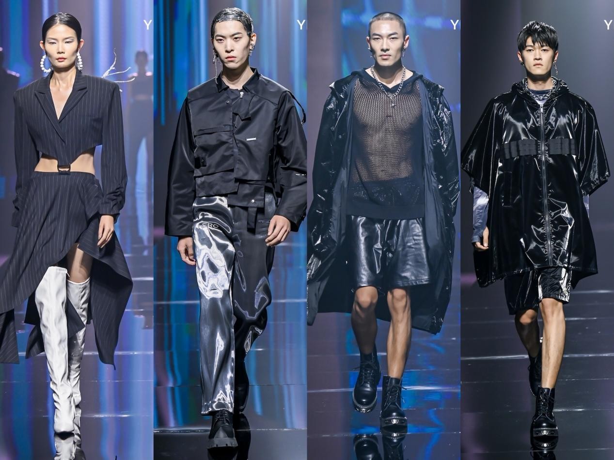 以纯新款穿搭,以纯2022年新款春夏时装秀视频