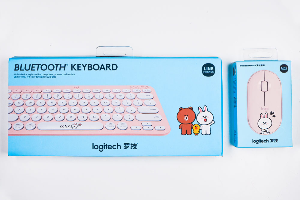 罗技无线蓝牙键鼠套装,罗技支持优联的无线键鼠套装