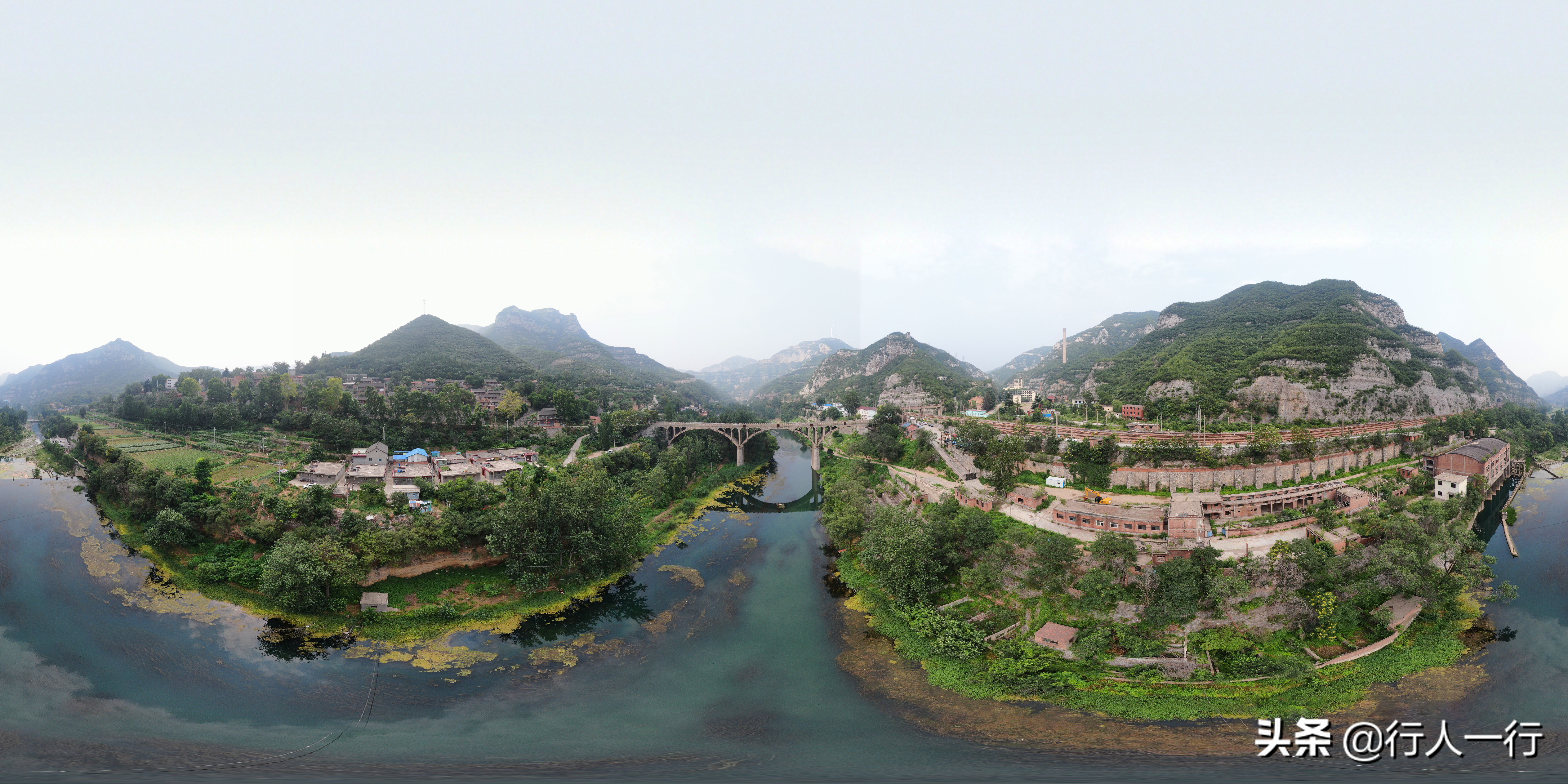 焦作太行深山里废弃的小香港,太行山丹河电厂