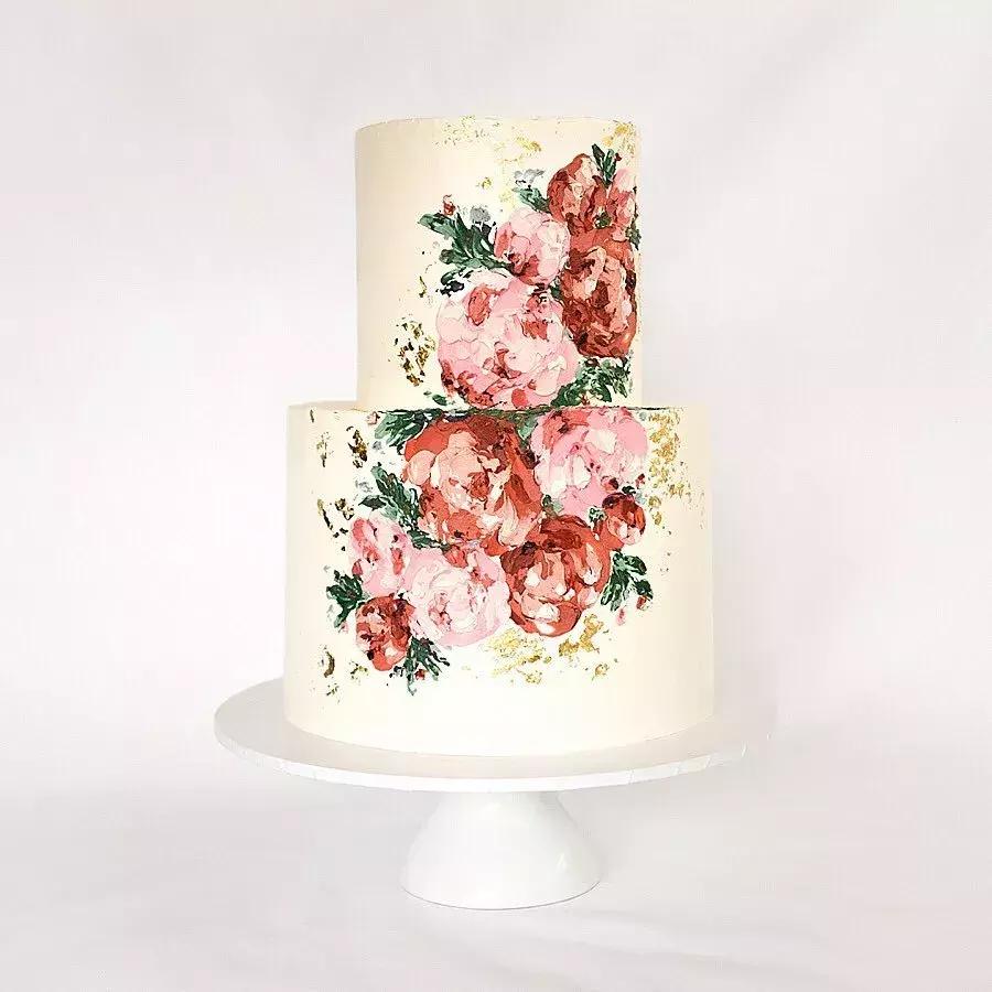 蛋糕好看复古可爱做法,艺术蛋糕创意制作视频