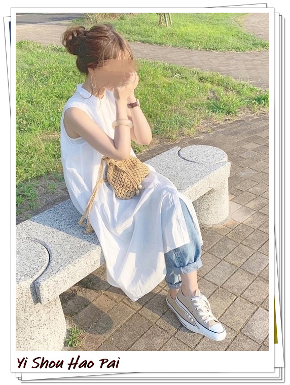 GU的平价连衣裙也很好穿，看看日本女人怎么避免穿出廉价感