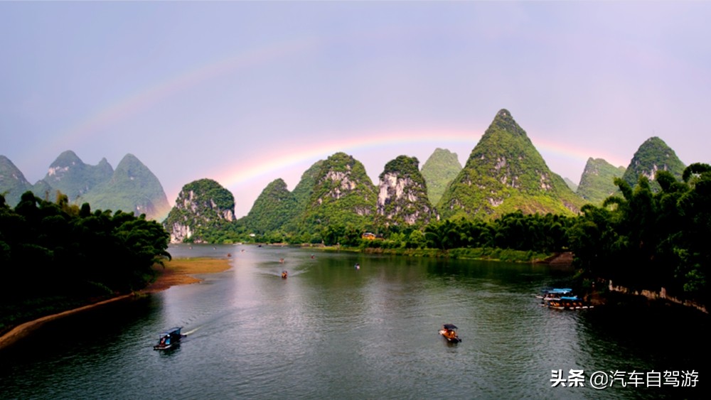 十里画廊自驾车畅行，可以用24小时这样体验桂林阳朔精华游线